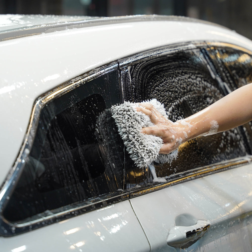 Double Twist Wash Pad – Gray (Soft, Safe & High-Suds Performance)